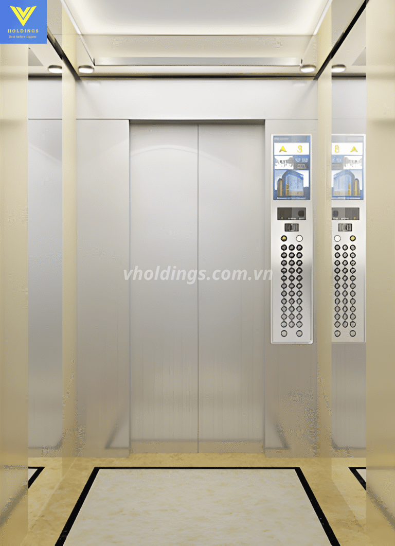 Cabin thang máy thiết kế cổ điển